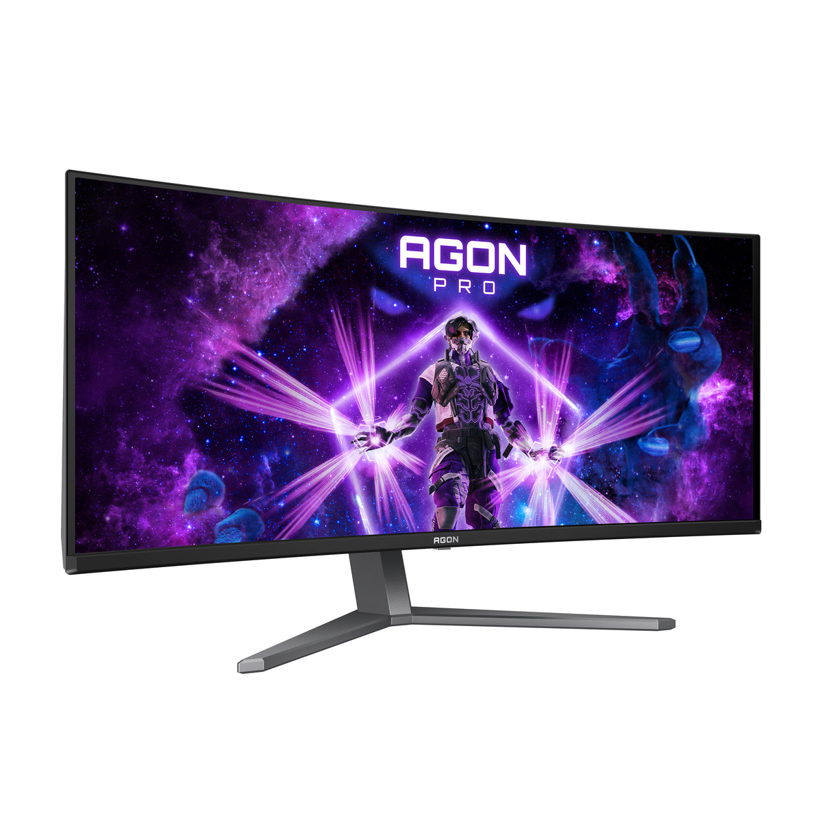 AOC AGON PRO AG346UCD Écran d'ordinateur 86,4 cm (34") 3440 x 1440 pixels Wide Quad HD QD-OLED Noir, Gris