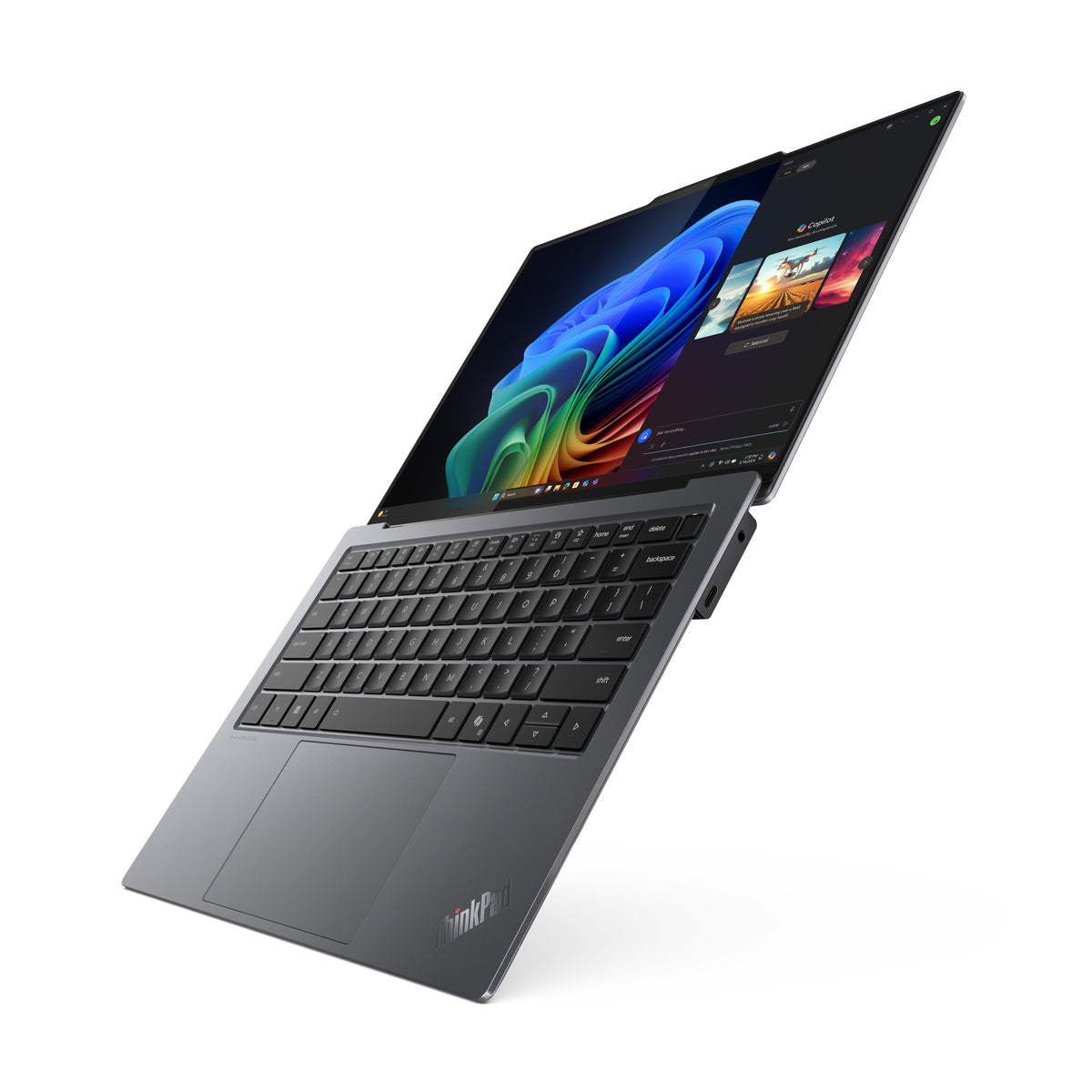 Lenovo ThinkPad X9-14 Gen 1 Copilot+ PC Intel Core Ultra 5 228V Laptop 35,6 cm (14") WUXGA 32 GB LPDDR5x-SDRAM 512 GB SSD Wi-Fi 7 (802.11be) Windows 11 Pro Grau Deutsch
