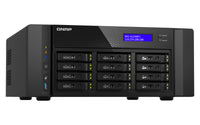QNAP QAI-h1290FX NAS Tower EPYC 7302P 128 GB DDR4 0 TB QuTS hero Schwarz