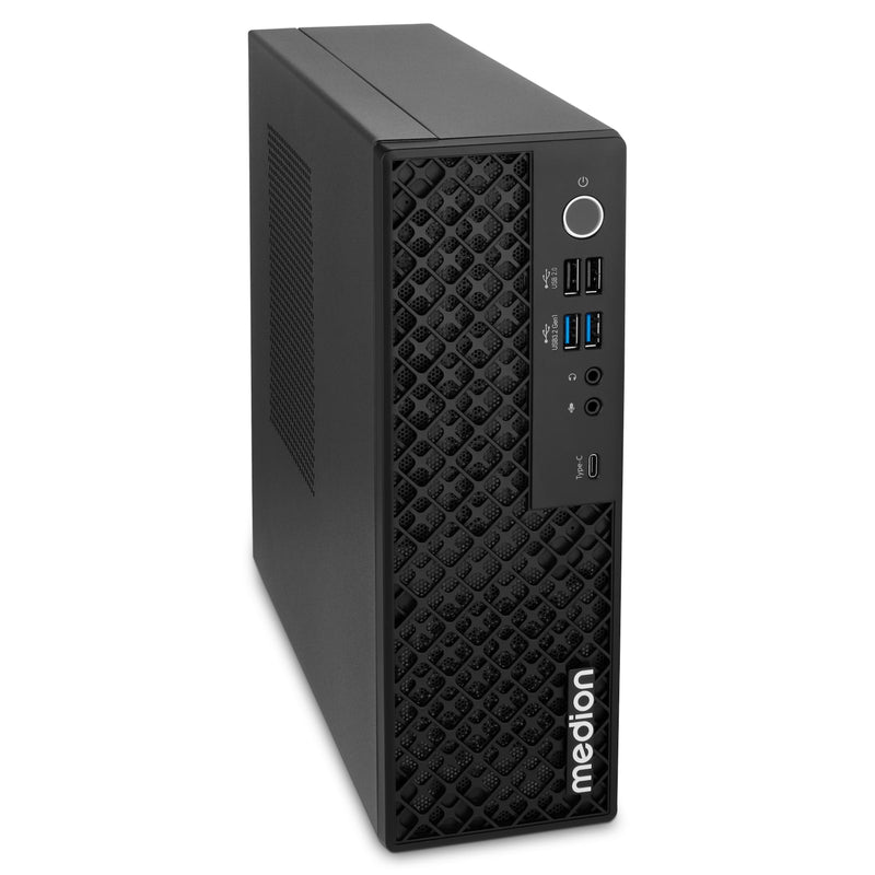MEDION Picoworx T80 III Intel Core Ultra 7 258V 32 GB LPDDR5x-SDRAM 1 TB SSD Windows 11 Pro Mini PC Mini-PC Schwarz