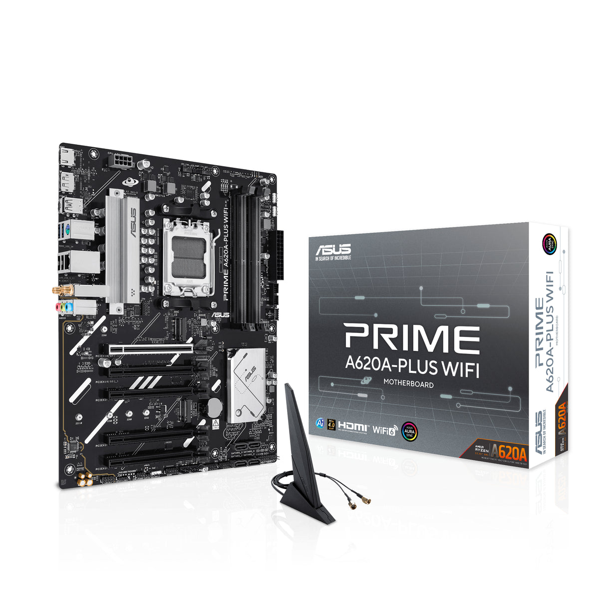 ASUS PRIME A620A-PLUS WIFI AMD A620A Sockel AM5 ATX