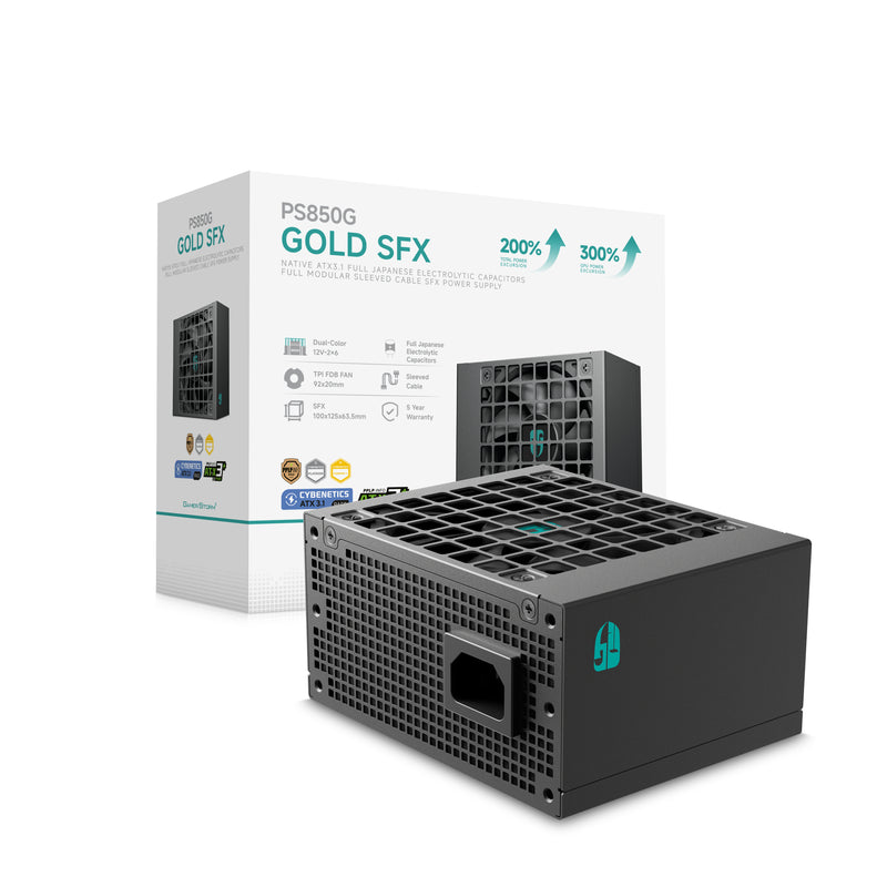 DeepCool PS850G Netzteil 850 W 20+4 pin ATX SFX Schwarz
