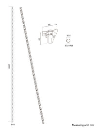 Neomounts ADS06-142BL Kabelspirale - für 1-5 Kabel - universal