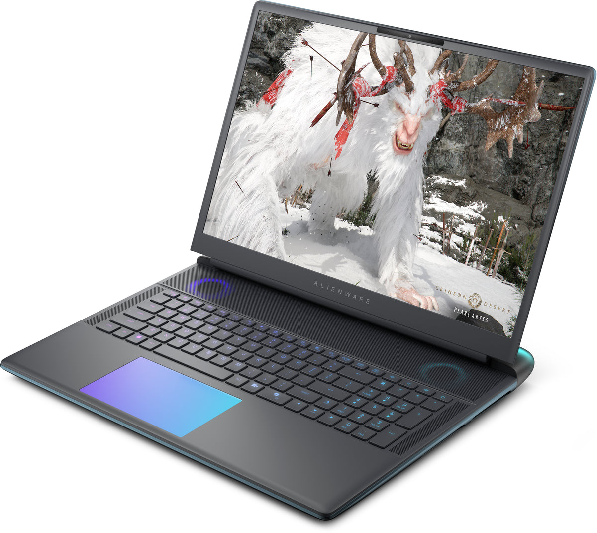 Alienware AA18250 Intel Core Ultra 9 275HX Laptop 45,7 cm (18") WQXGA 64 GB DDR5-SDRAM 2 TB SSD NVIDIA GeForce RTX 5090 Wi-Fi 7 (802.11be) Windows 11 Home Deutsch Schwarz