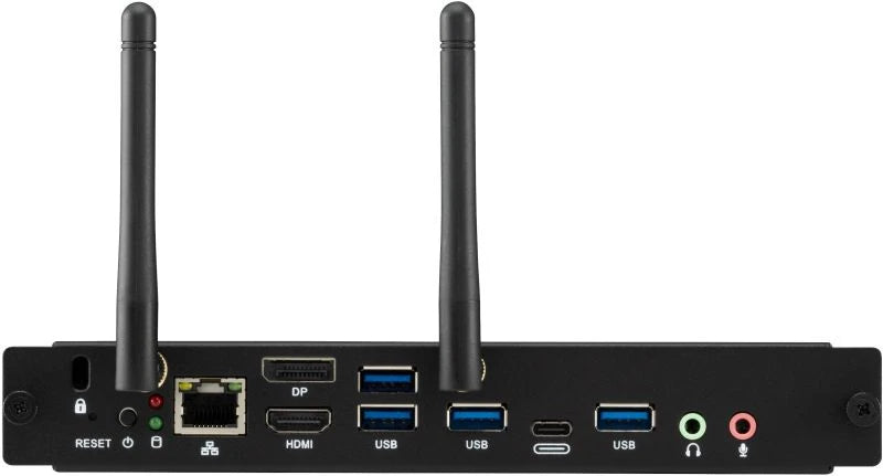 Viewsonic VPC35-W53-G1 PC/Workstation Intel® Core™ i5 i5-1240P 8 GB DDR4-SDRAM 256 GB SSD Windows 11 Pro Slot-in PC Mini-PC Schwarz