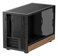 DeepCool CH260 WOOD Micro Tower Schwarz, Holz