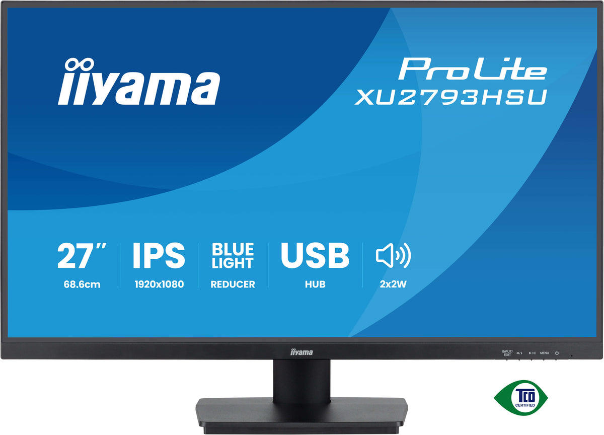 iiyama ProLite XU2793HSU-B7 Computerbildschirm 68,6 cm (27") 1920 x 1080 Pixel Full HD LED Schwarz