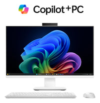 ASUS ExpertCenter P600 AiO PM670KA-WPE025W Copilot+ PC AMD Ryzen AI 5 330 68,6 cm (27") 1920 x 1080 Pixel All-in-One-PC 16 GB DDR5-SDRAM 512 GB SSD Windows 11 Pro Wi-Fi 6 (802.11ax) Weiß