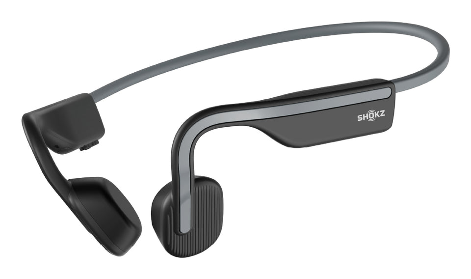SHOKZ OpenMove Kopfhörer Kabellos Nackenband Sport Bluetooth Grau