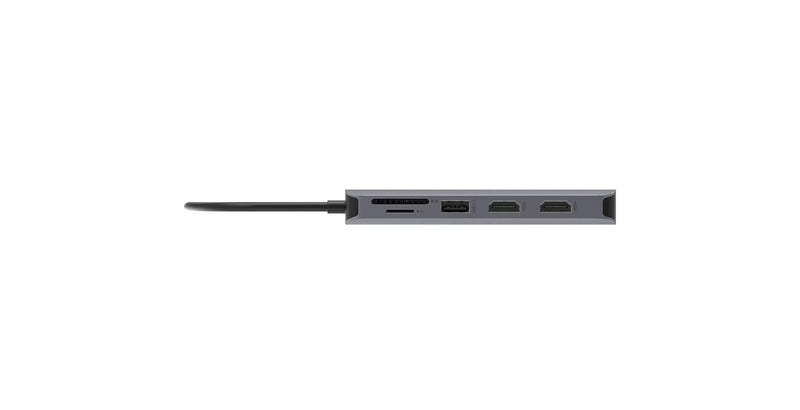 Acer 12-in-1 Type-C Dongle Kabelgebunden USB 3.2 Gen 1 (3.1 Gen 1) Type-C Silber