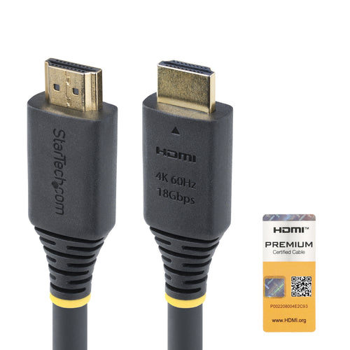 StarTech 15m (49.2ft) Active High Speed HDMI Cable, 4K60Hz
