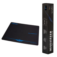 LogiLink ID0017 Mauspad Gaming-Mauspad Schwarz, Blau