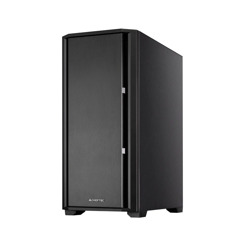 Chieftec AS-02B-OP Computer-Gehäuse Midi Tower Schwarz