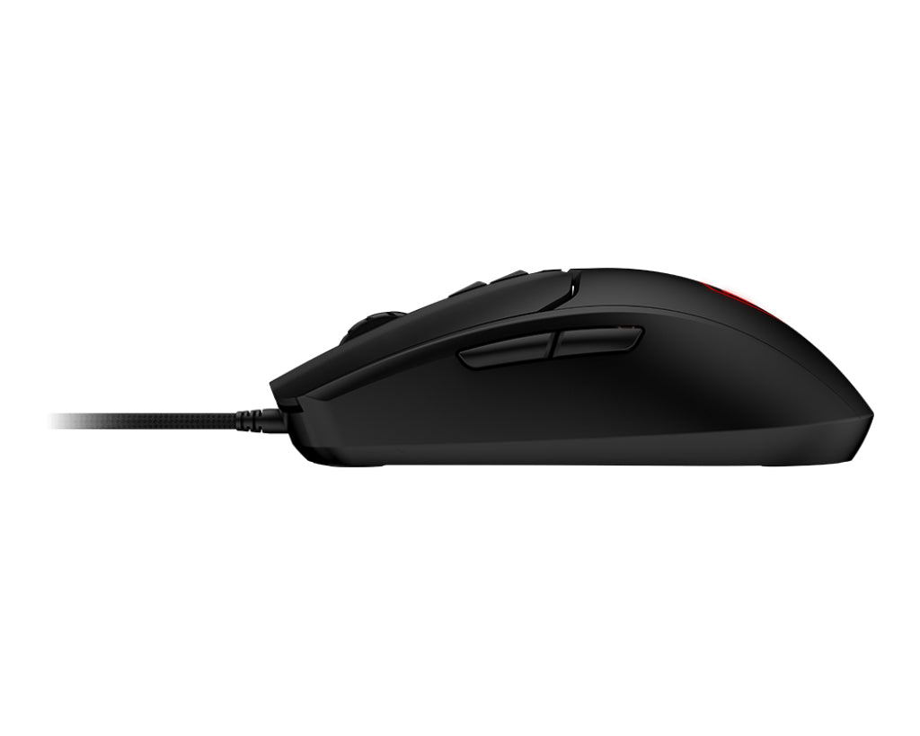 MSI FORGE GM100 Maus Gaming Beidhändig USB Typ-A Optisch 6400 DPI