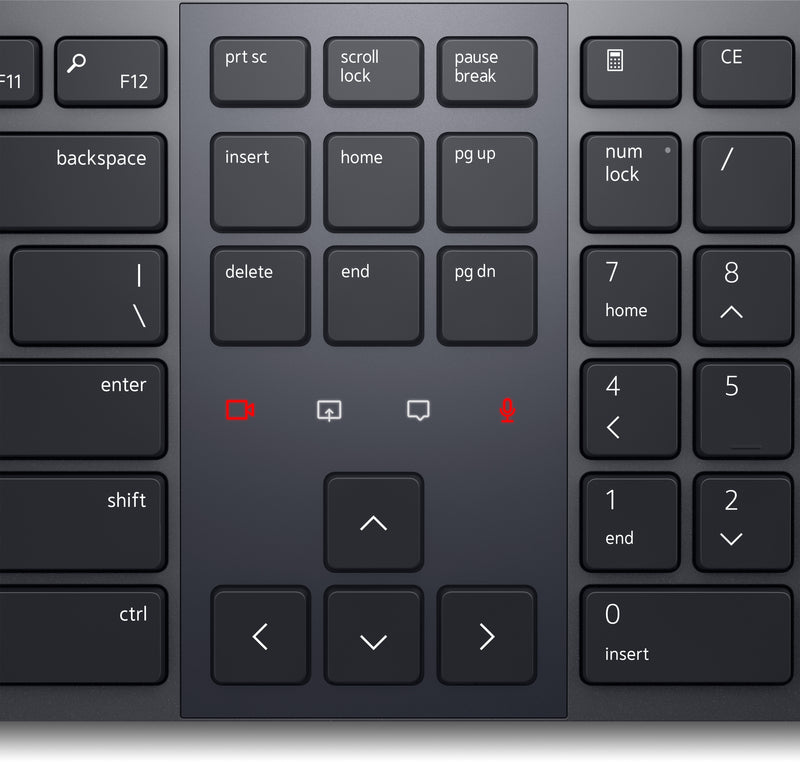 DELL Pro Premium Collaboration-Tastatur – KB900 - französisch (AZERTY)