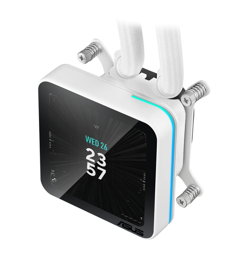 ASUS PRIME SLC II 360 ARGB LCD WHT Prozessor All-in-One-Flüssigkeitskühler 12 cm Weiß 1 Stück(e)