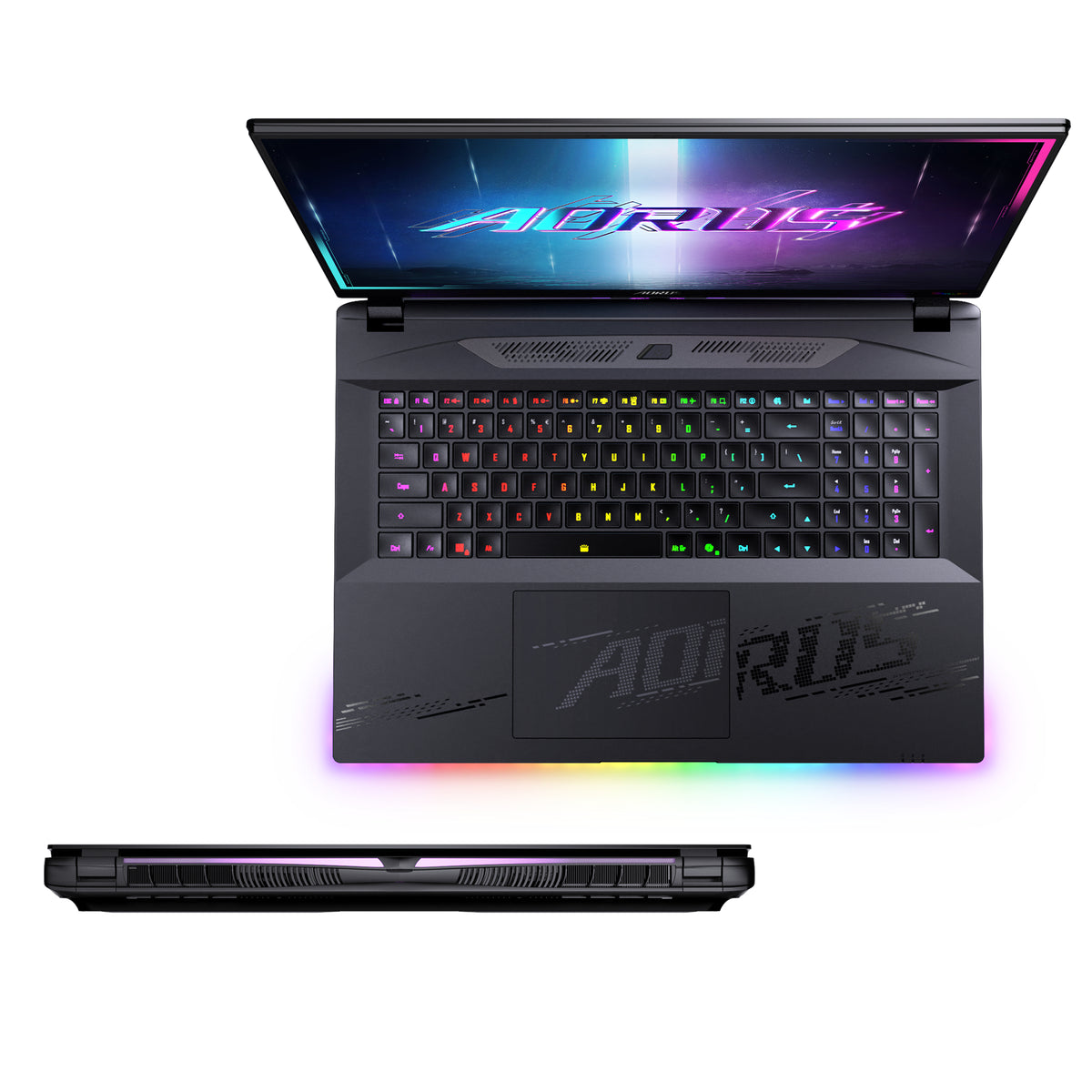 GIGABYTE AORUS MASTER 18 BZH Gaming-Laptop - 18,0“, 240Hz WQXGA, Intel Core 275HX, NVIDIA RTX 5090 GPU, 64GB DDR5 5600MHz, 2 x Gen4 2TB SSD, Windows 11 Pro, 2 Jahre Garantie, AORUS MASTER 18 BZHC6DED42SP