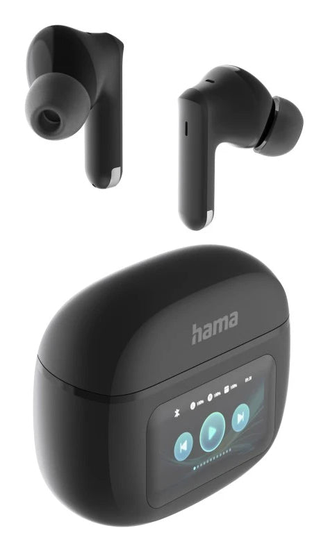 Hama 00221820 Kopfhörer & Headset True Wireless Stereo (TWS) im Ohr Anrufe/Musik Bluetooth Schwarz