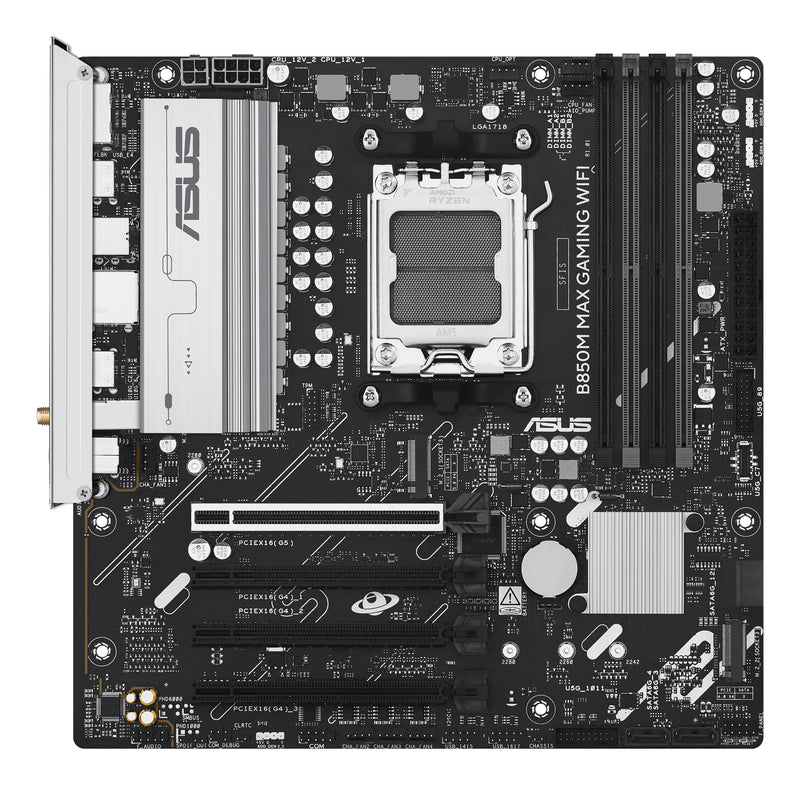 ASUS B850M MAX GAMING WIFI AMD B850 Sockel AM5 micro ATX