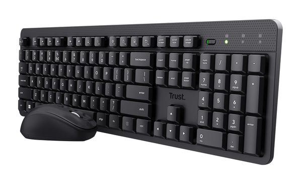 Trust Ody II Tastatur Maus enthalten Büro RF Wireless QWERTZ Deutsch Schwarz