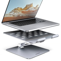 Axagon STND-LQ Ständer für Laptops und Tablets 10"–17.3". Verstellbare Höhe und Winkel