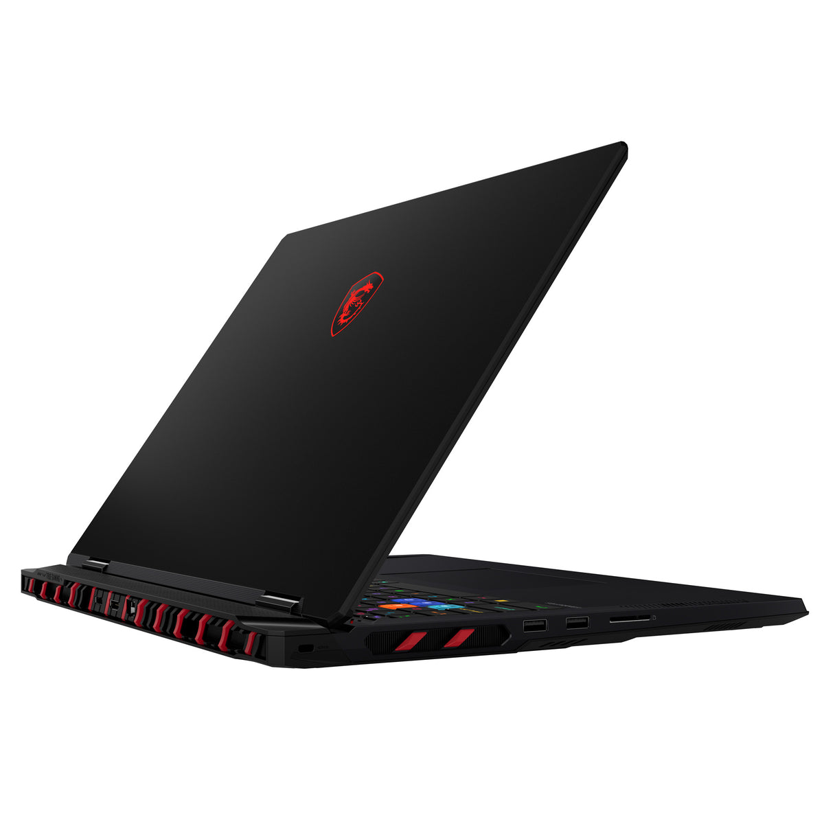 MSI Raider A18 HX A9WJG-258FR AMD Ryzen™ 9 9955HX3D Laptop 45,7 cm (18") UHD+ 64 GB DDR5-SDRAM 2 TB SSD NVIDIA GeForce RTX 5090 Wi-Fi 7 (802.11be) Windows 11 Pro Schwarz