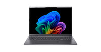 Acer Aspire 16 AI A16-61M-R5H7 Copilot+ PC AMD Ryzen AI 5 330 Laptop 40,6 cm (16") WUXGA 16 GB LPDDR5x-SDRAM 512 GB SSD Wi-Fi 6E (802.11ax) Windows 11 Home Grau