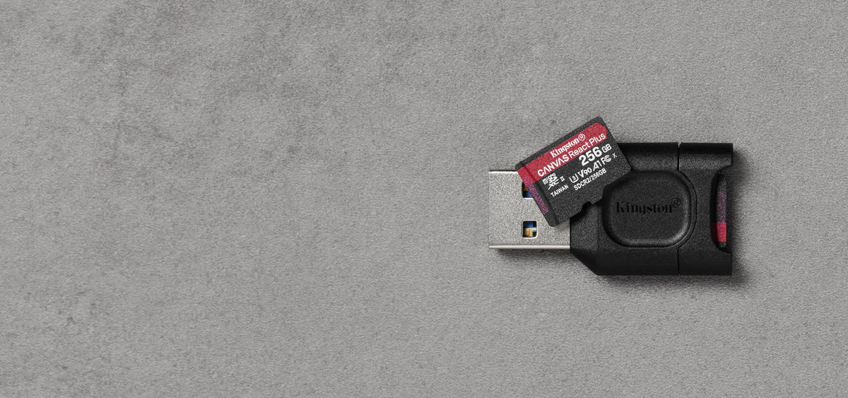 Kingston Technology Canvas React Plus 256 GB MicroSD UHS-II Klasse 10