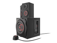 GENESIS Helium 610BT Lautsprecherset 60 W PC/Laptop Schwarz, Rot 2.1 Kanäle 2-Wege 30 W Bluetooth