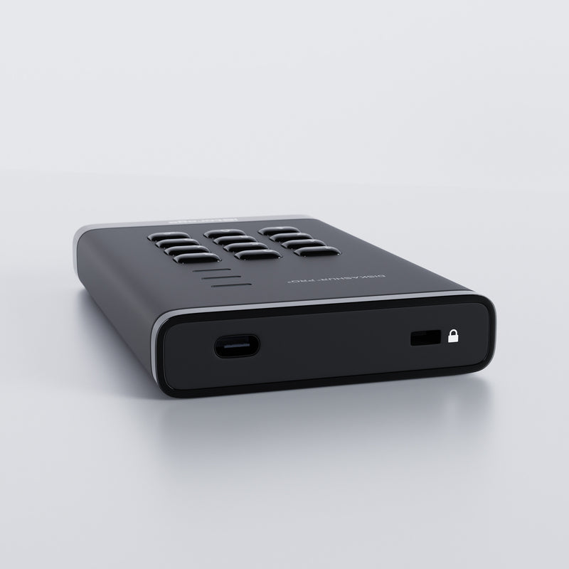 iStorage diskAshur PRO3 SSD 16 TB USB Type-A / USB Type-C 3.2 Gen 1 (3.1 Gen 1) Schwarz