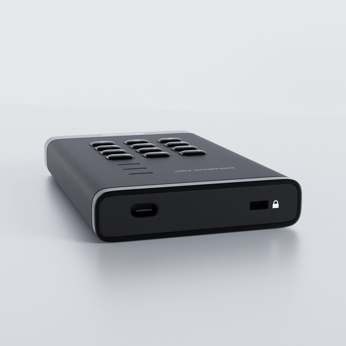 iStorage diskAshur PRO3 SSD 2 TB USB Type-A / USB Type-C 3.2 Gen 1 (3.1 Gen 1) Schwarz
