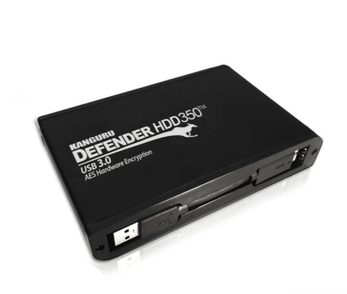 iStorage Kanguru KDH3B-350F-2T Externe Festplatte 2 TB Schwarz
