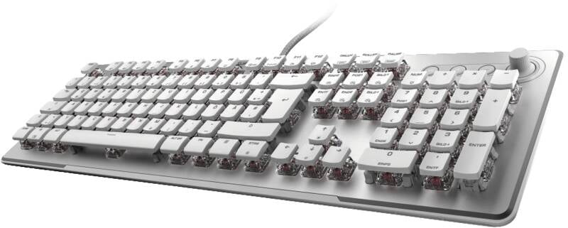 Turtle Beach Vulcan II Max Tastatur Gaming USB Deutsch Weiß