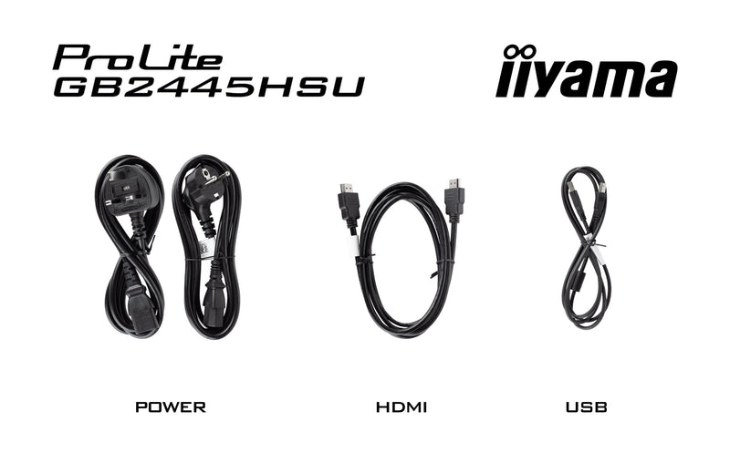 iiyama G-MASTER GB2445HSU-B2 Computerbildschirm 60,5 cm (23.8") 1920 x 1080 Pixel Full HD LED Schwarz