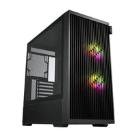 FSP M330-BA Gehäuse Midi Tower mITX, mATX, ATX Schwarz ARGB