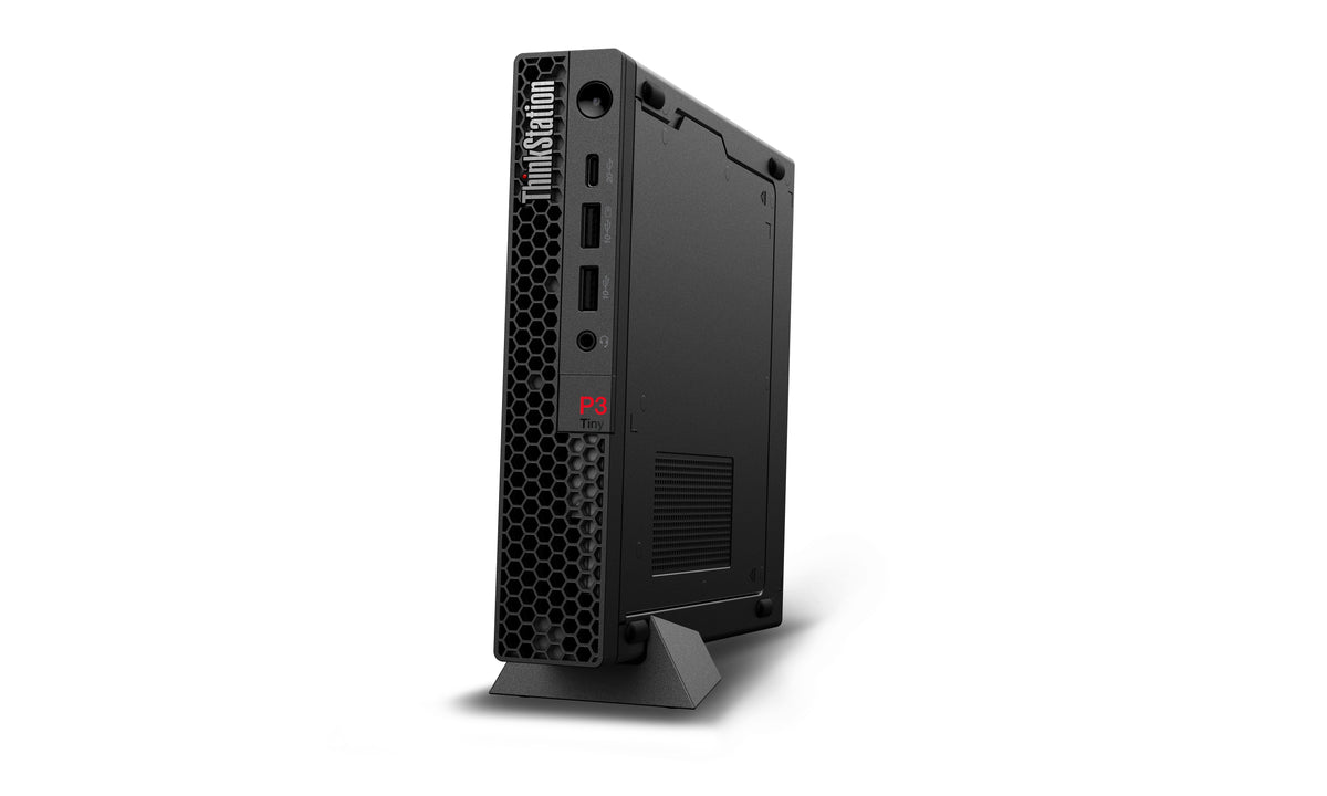 Lenovo ThinkStation P3 Tiny Gen 2 Intel Core Ultra 7 265 32 GB DDR5-SDRAM 512 GB SSD NVIDIA T1000 Windows 11 Pro Arbeitsstation Schwarz
