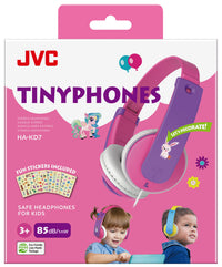 JVC HA-KD7 Kopfhörer Kabelgebunden Kopfband Musik Pink, Violett