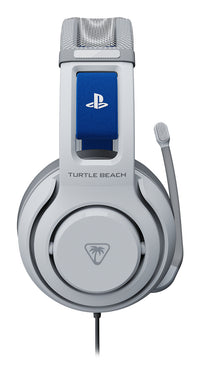 Turtle Beach Atlas 200 Wired Gaming Headset für PS5 and PS4 - offiziell lizenziert für PlayStation,Weiß