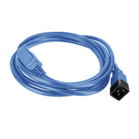 Cavo di alimentazione ACT C20 - C21 IEC60320 blu 2,5 m