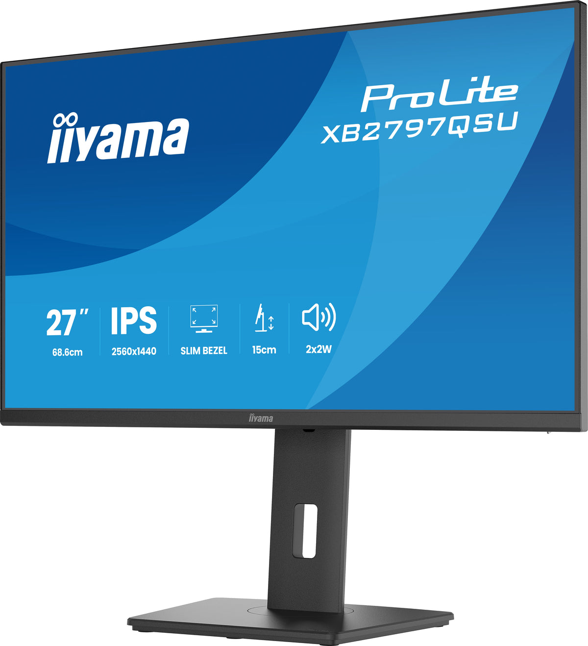 iiyama ProLite XB2797QSU-B1 Computerbildschirm 68,6 cm (27") 2560 x 1440 Pixel Quad HD LED Schwarz