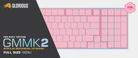 Glorious Gaming GMMK 2 Tastatur USB US Englisch Pink