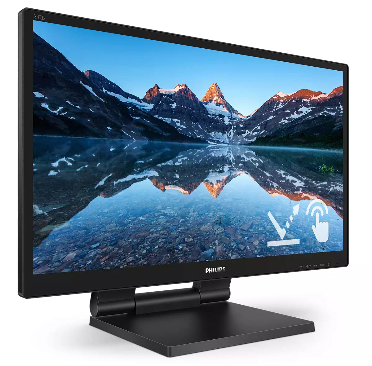 Philips 242B9TL/00 Computerbildschirm 60,5 cm (23.8") 1920 x 1080 Pixel Full HD LCD Touchscreen Schwarz