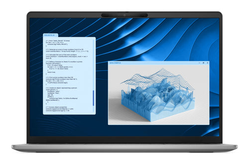 DELL Latitude 5455 Copilot+ PC Snapdragon X1P-64-100 Laptop 35,6 cm (14") Full HD+ 16 GB LPDDR5x-SDRAM 512 GB SSD Wi-Fi 7 (802.11be) Windows 11 Pro Deutsch Grau
