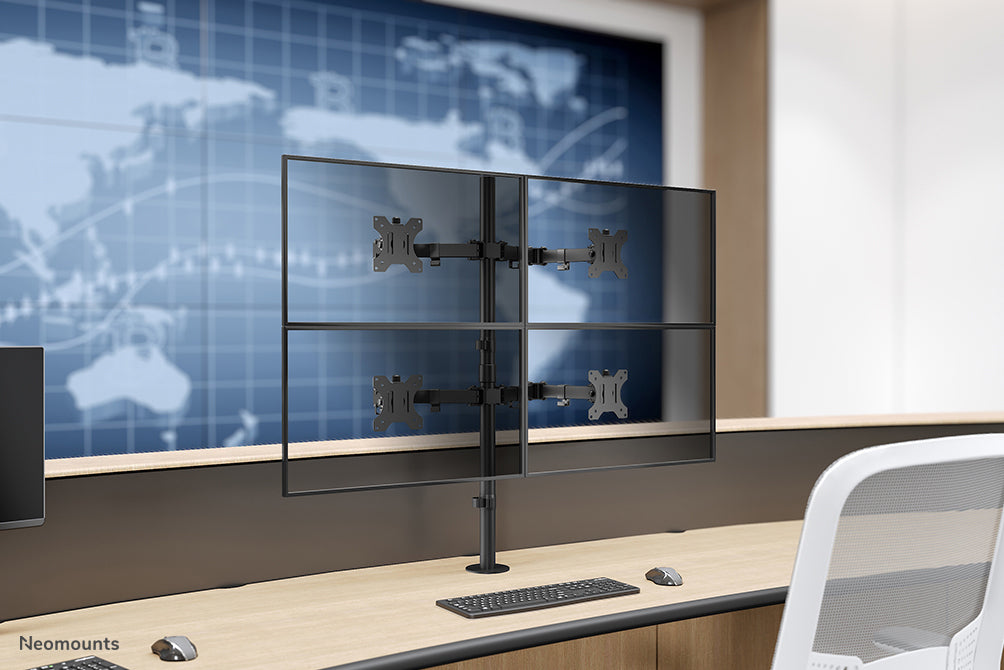 Neomounts FPMA-D550D4BLACK Monitorarm 13-32"