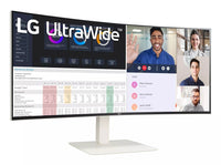 LG 38WR85QC-W Computerbildschirm 96,5 cm (38") 3840 x 1600 Pixel UltraWide Quad HD LCD Weiß