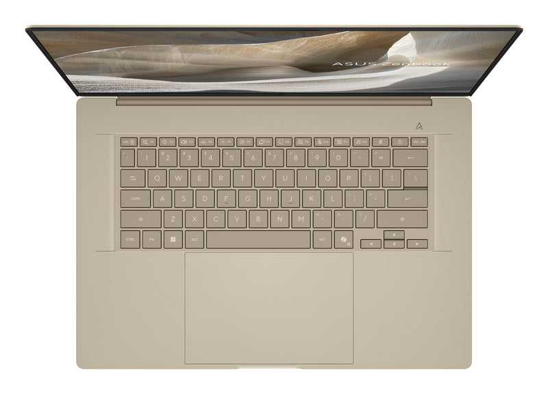 ASUS Zenbook A16 UX3607OA-SQ138W Copilot+ PC Snapdragon X2E-94-100 Laptop 40,6 cm (16") 3K 24 GB LPDDR5x-SDRAM 1 TB SSD Wi-Fi 7 (802.11be) Windows 11 Home Beige