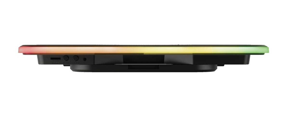 Trust GXT 1126 Aura Llaptop-Kühlpad 43,2 cm (17") 700 RPM Schwarz