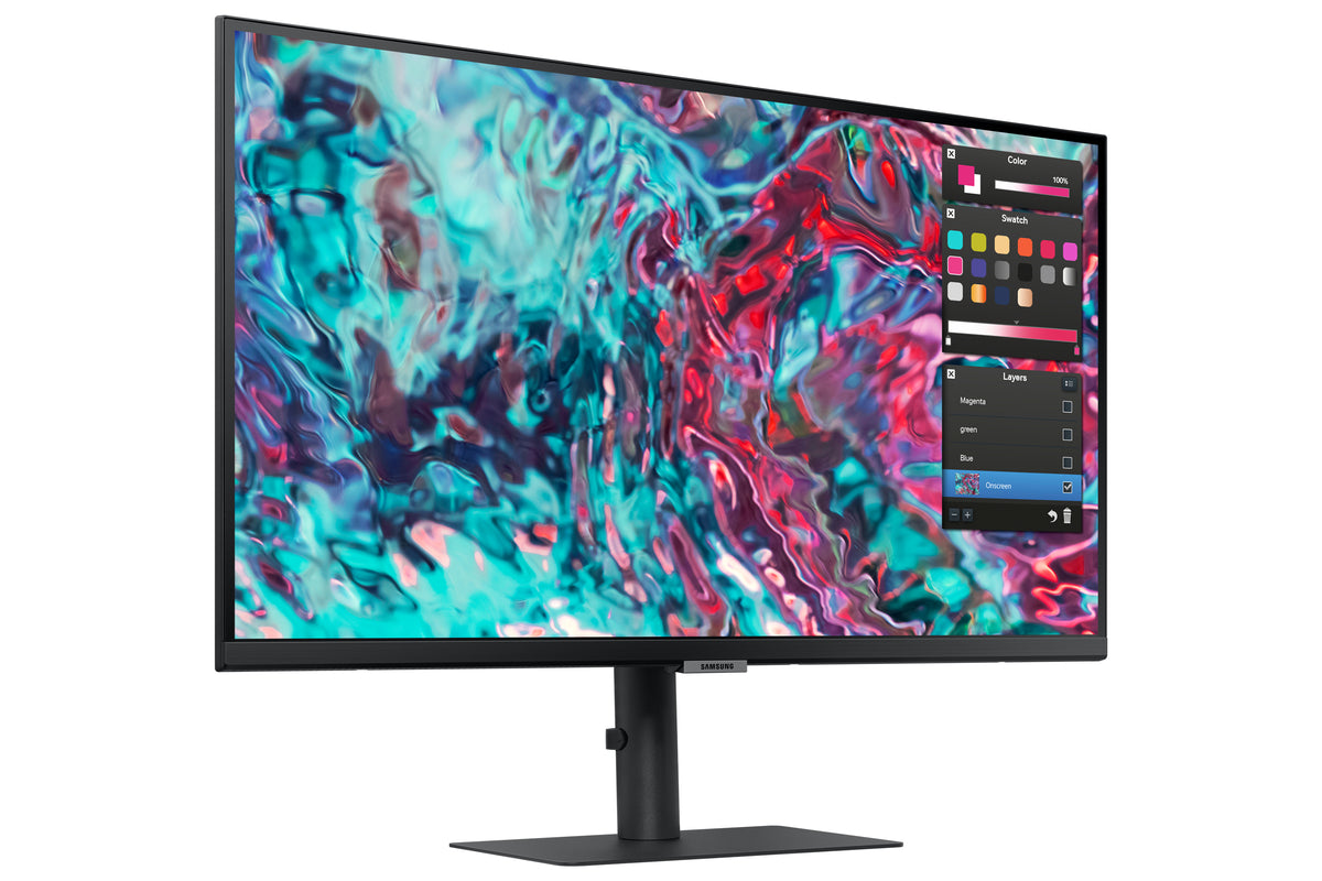 Samsung S80TB Computerbildschirm 68,6 cm (27") 3840 x 2160 Pixel 4K Ultra HD LED Schwarz
