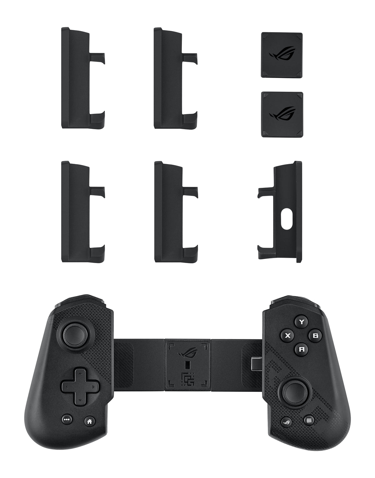 ASUS ROG Tessen Schwarz, Grau USB 3.2 Gen 1 (3.1 Gen 1) Gamepad Analog / Digital Android