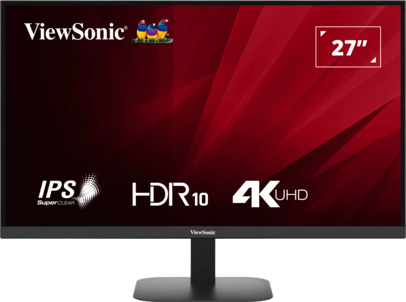 Viewsonic VA VA2708-4K-HD Computerbildschirm 68,6 cm (27") 3840 x 2160 Pixel 4K Ultra HD LED Schwarz
